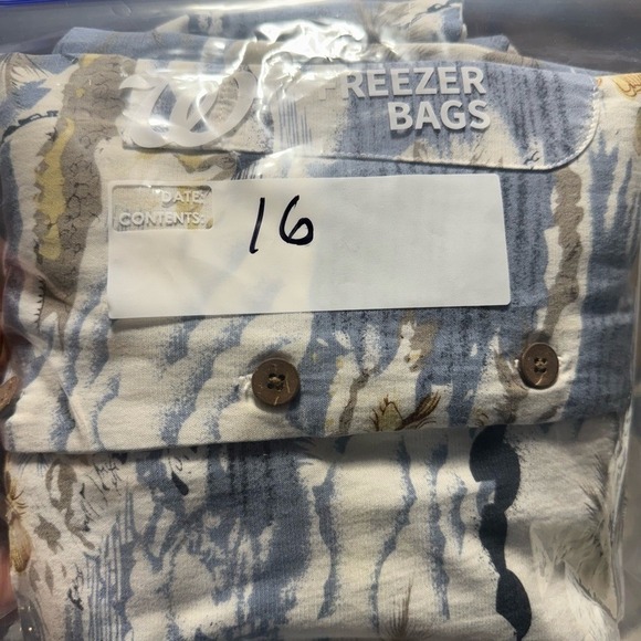 Milano Bay Mens XL Hawaiian Shirt Palm Tree Island Print Blue Casual Button Up - Picture 8 of 9